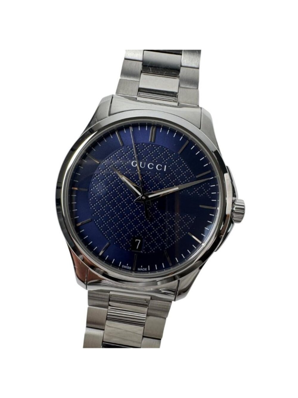 Gucci G-Timeless 126.4 Watch Quartz Blue Dial